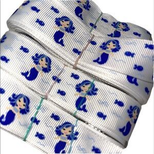 Grosgrain Ribbon 7/8” 5 yards 5/$20 NEW 1” yds bows bow making shipping supplies